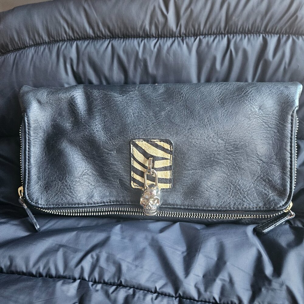 DAVID DIXON - Clutch with strap - Leather